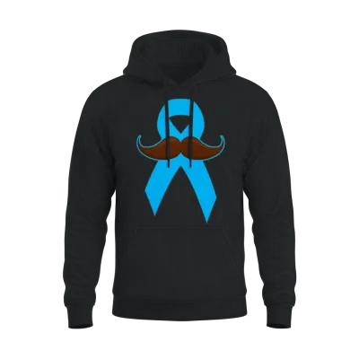 Prostate Cancer Warrior Prostate Cancer Awareness Unisex Hoodie - Black