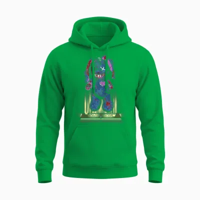 Call of Duty Mister Peeks Mystery Box Bunny Video Game Manche Longue Unisex Hoodie - Irish Green
