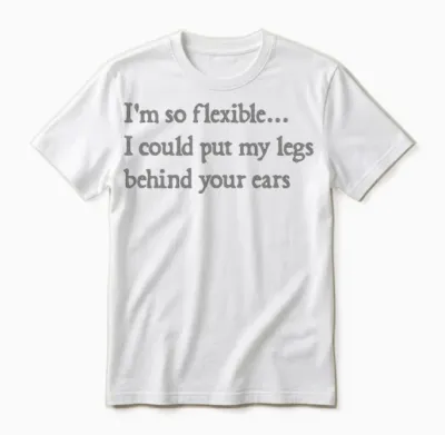 Gay Humor Funny Gay Bottom Unisex T-Shirt - White