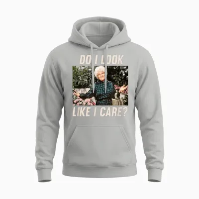 The Golden Girls - Sophia Do I Look Like I Care? Unisex Hoodie - Ash