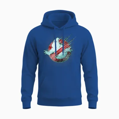 Ghostbusters: Frozen Empire Gefroren No Ghost Logo Unisex Hoodie - Royal