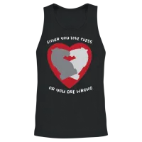 Funny Chess Unisex Tank Top - Black – 2