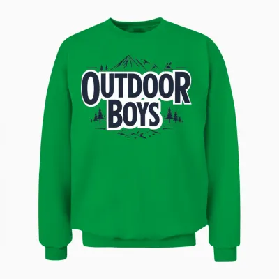 Outdoor Boys Unisex Sweatshirt - Irish Green