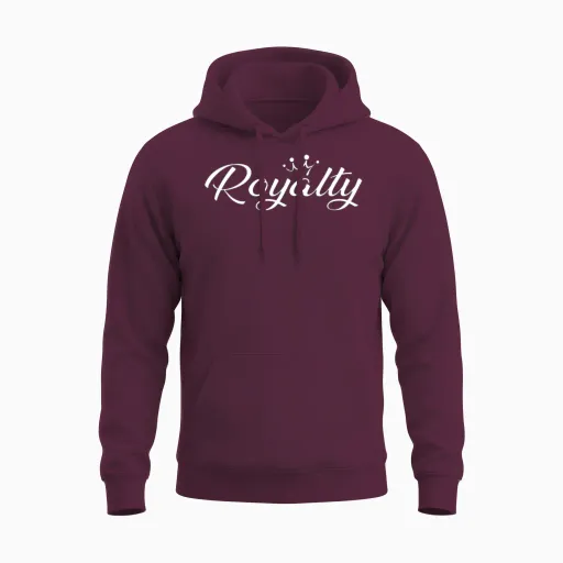 Royalty Family Unisex Hoodie in Maroon