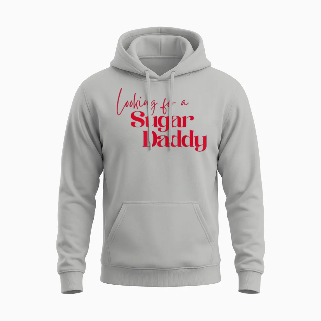 Looking for a Sugar Daddy Dad Unisex Hoodie in Ash
