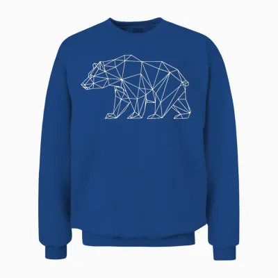 Aesthetic Retro Mode Vintage Fashion Damen Herren Streetwear Unisex Sweatshirt - Royal