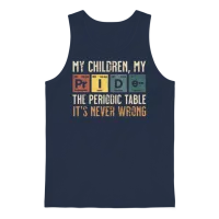 My Children My Pride Unisex Tank Top - Navy – 1