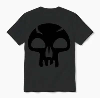 Mtg Black Mana Unisex T-Shirt - Black