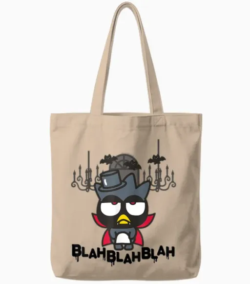 Badtz - Maru Halloween Vampire Tote Bags - Natural