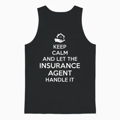 Funny Broker Unisex Tank Top - Black