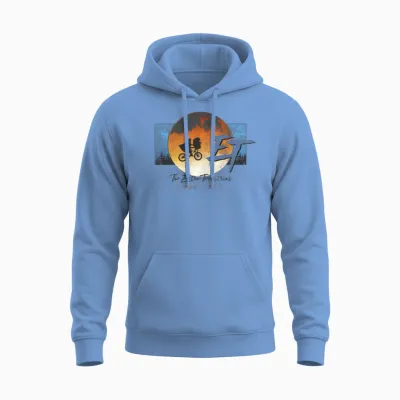 E.t. the Extra-Terrestrial Tour 1982 Unisex Hoodie - Carolina Blue