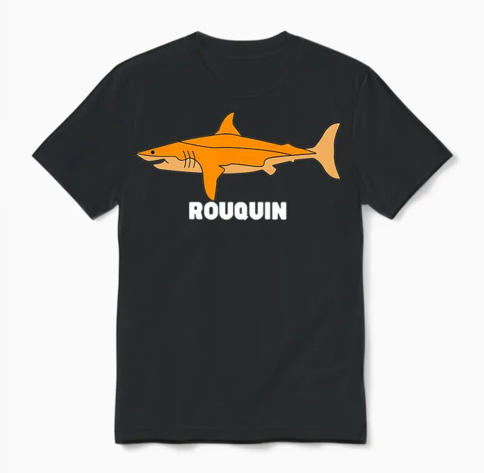 Idée Cadeau Pour Roux | Rouquin | Requin Roux T-Shirt Haut De Gamme Unisex T-Shirt in Black