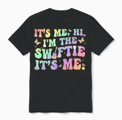 Its Me Hi Im the Birthday Girl Its Me Birthday Taylor Women Unisex T-Shirt - Black