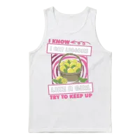 Lemons Funny Unisex Tank Top - White – 1