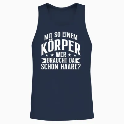 Funny Sarcasm T-Shirt with So a Body Unisex Tank Top - Navy