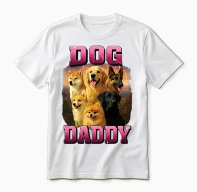 Dog Unisex T-Shirt - White