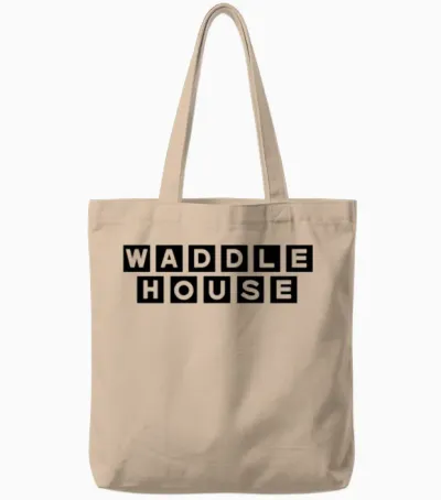 Waddle House Tote Bags - Natural