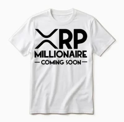 Xrp Millionaire Coming Soon Ripple Xrp Crypto Unisex T-Shirt - White