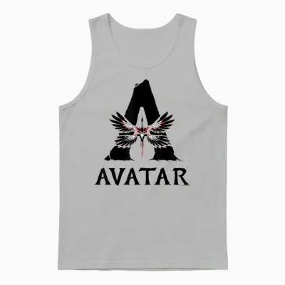 Avatar: Fire and Ash Nightwraith Official Movie Logo Unisex Tank Top - Ash