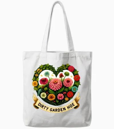 Funny Gardener Humor Tote Bags - White
