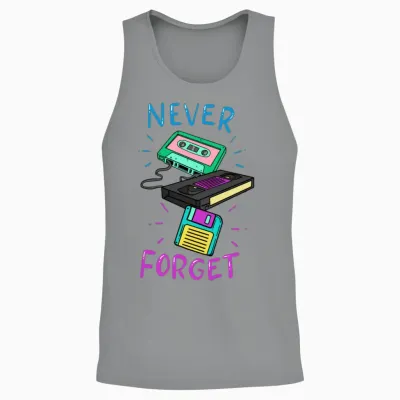 80s Unisex Tank Top - Sport Grey