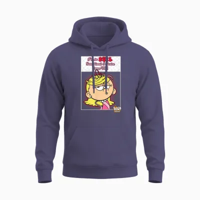 The Loud House I'm So Evil Sometimes I Scare Even Me Lola Unisex Hoodie - Heather Sport Dark Navy