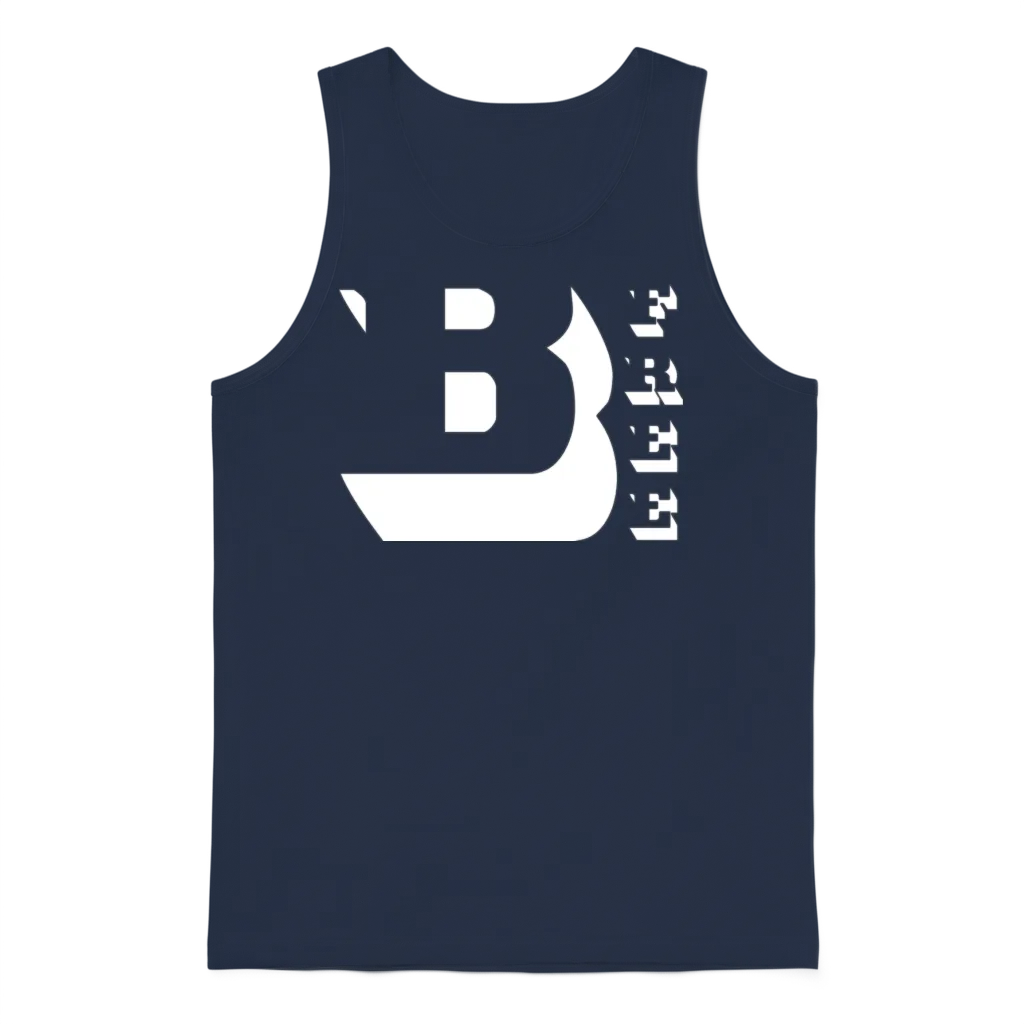 B Free - Be Free Unisex Tank Top - Navy