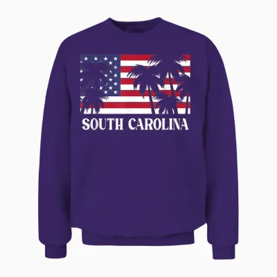 South Carolina Unisex Sweatshirt - Purple