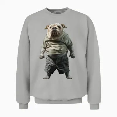 Dog Unisex Sweatshirt - Ash