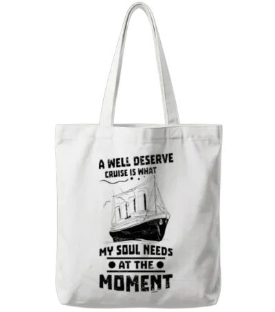 Cruise Tote Bags - White
