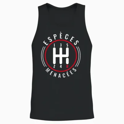 Endangered Species Gift Fans of Bagnoles and Boxes Mecha Unisex Tank Top - Black