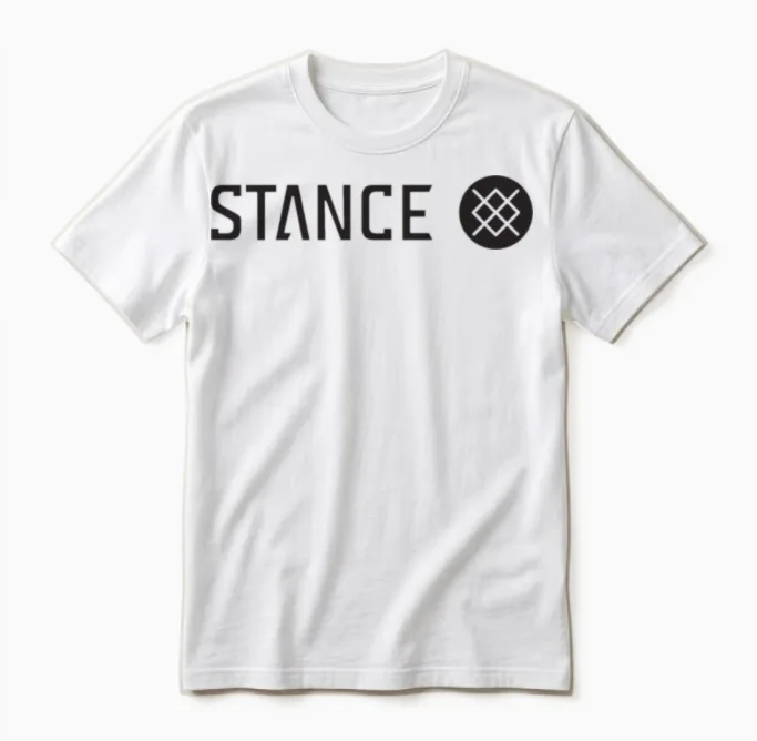 Stance Logo Unisex T-Shirt in White