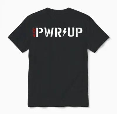 Ac/dc Pwr Up 2025 Europatournee Unisex T-Shirt - Black