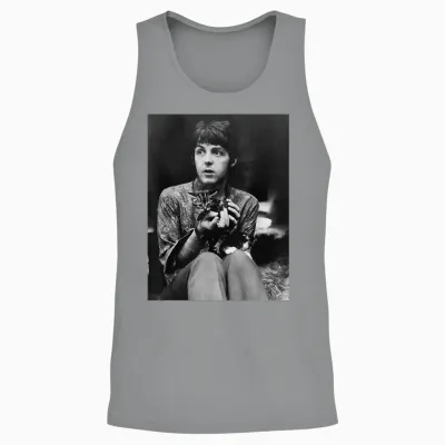 The Beatles Paul Mccartney Sgt Pepper's Era 1967 Unisex Tank Top - Sport Grey