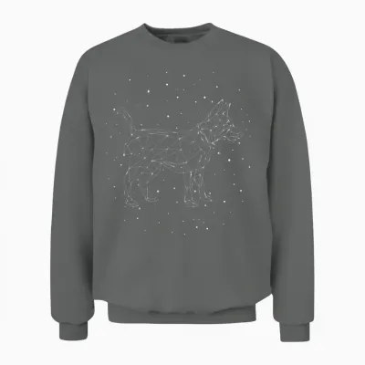 Sternbild Dog Constellation Dog Mom Dogfather Dog Unisex Sweatshirt - Graphite Heather