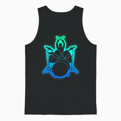 Drummer Children's / Boys' Drummer Unisex Tank Top - Black