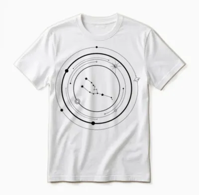 Night Spark Emblem Unisex T-Shirt - White