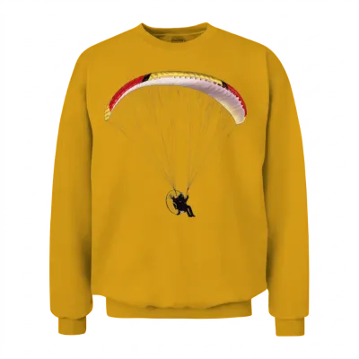 Paramotor Unisex Sweatshirt - Gold