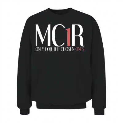Mc1r Only for the Chosen Ones Funny Redhead Unisex Sweatshirt - Black