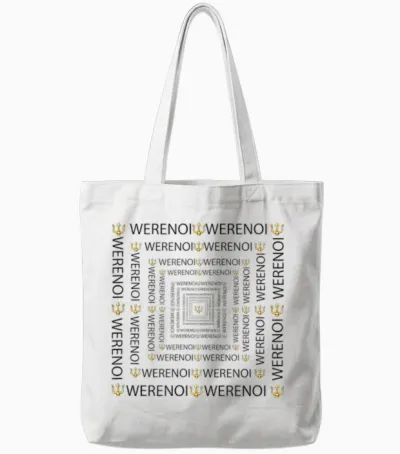 Tribute Were Noi – Fan De Rap French T-Shirt, Black, S Tote Bags - White