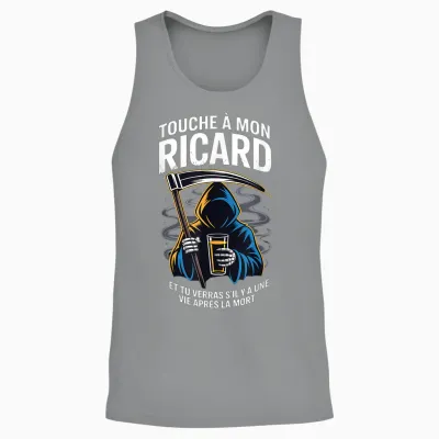Ricard Lover – Humour Noir Aperitif French Unisex Tank Top - Sport Grey
