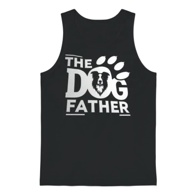 The Dog Father Unisex Tank Top - Black