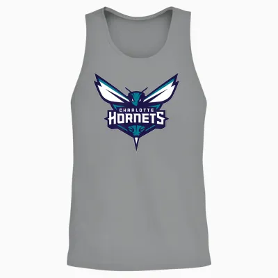 Nba Charlotte Hornets Offizielles Lizenzprodukt Unisex Tank Top - Sport Grey