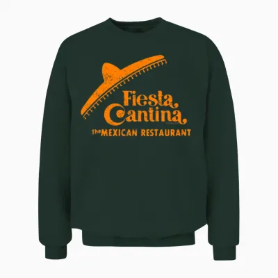 Fiesta Cantina Retro Unisex Sweatshirt - Forest