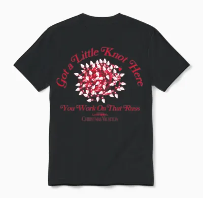 National Lampoon's Christmas Vacation Little Knot Unisex T-Shirt - Black
