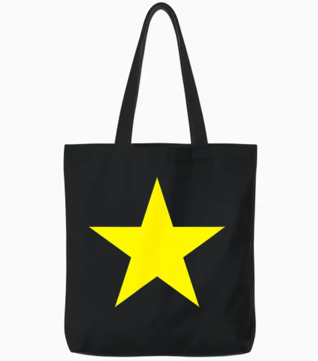 Vietnam-Flagge, Vietnamesische Flagge, Patriotische Herren, Kinder, Damen Tote Bags in Black