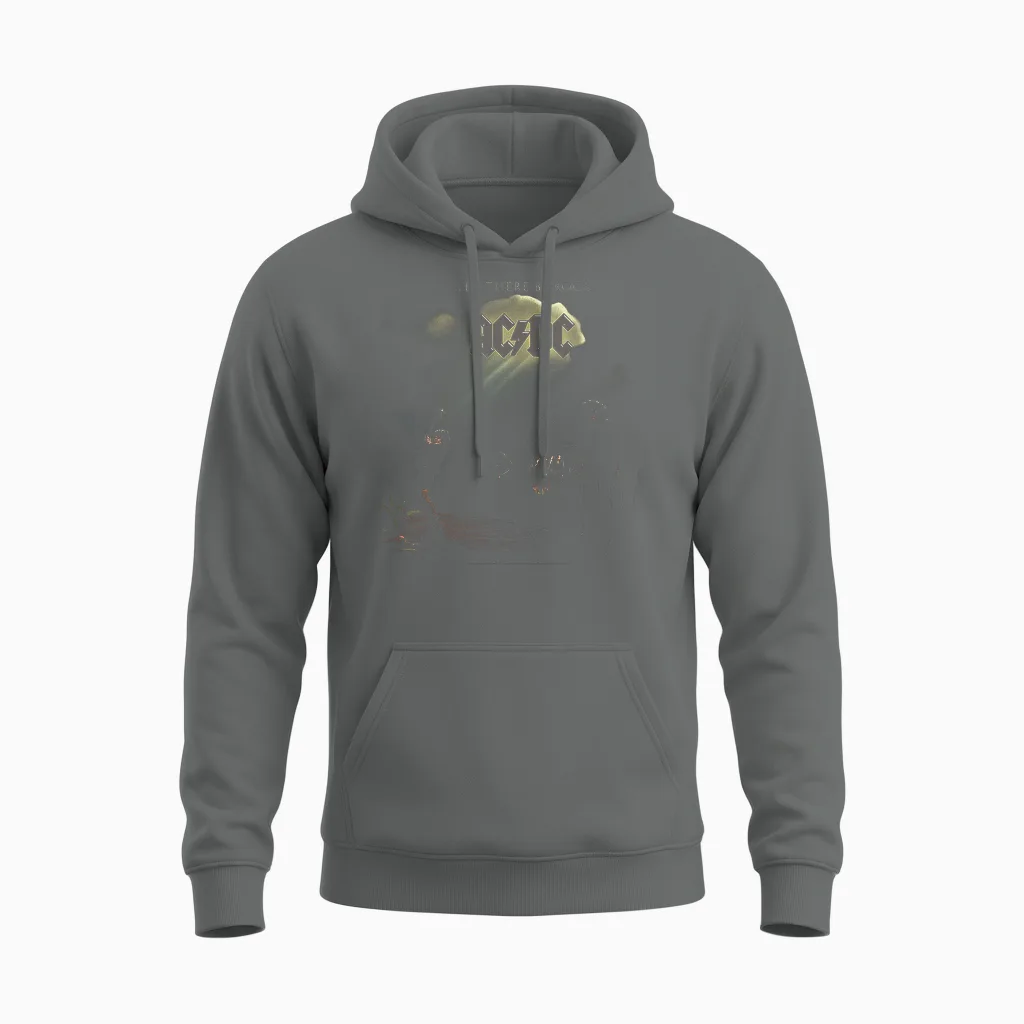 Ac/dc - Let There Be Rock Internationales Cover Unisex Hoodie in Graphite Heather