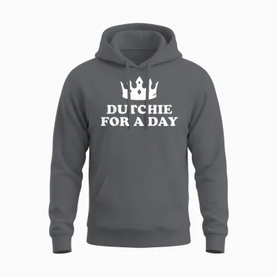 Niederländischer Königstag Koningsdag Lustig Holland Unisex Hoodie - Charcoal