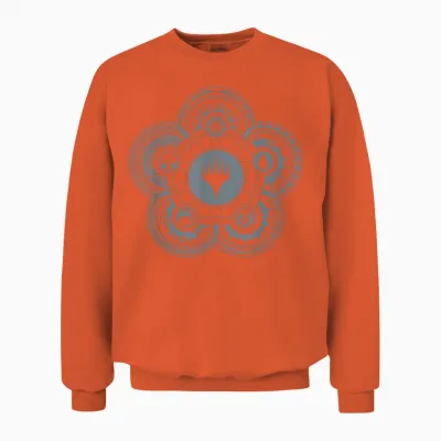 Magic: the Gathering Icon Hieroglyph T-Shirt Small Unisex Sweatshirt - Orange