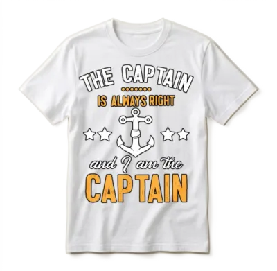 Boating Gifts for Dad Boating Gift for Boat Owner Unisex T-Shirt - White